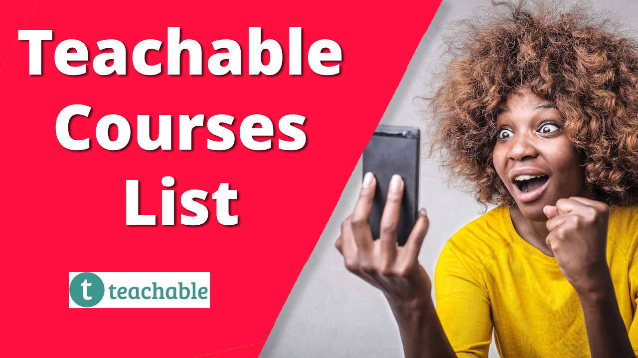 Teachable courses list